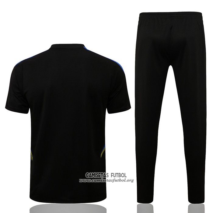 Chandal del Manchester United Manga Corta 2021/2022 Negro